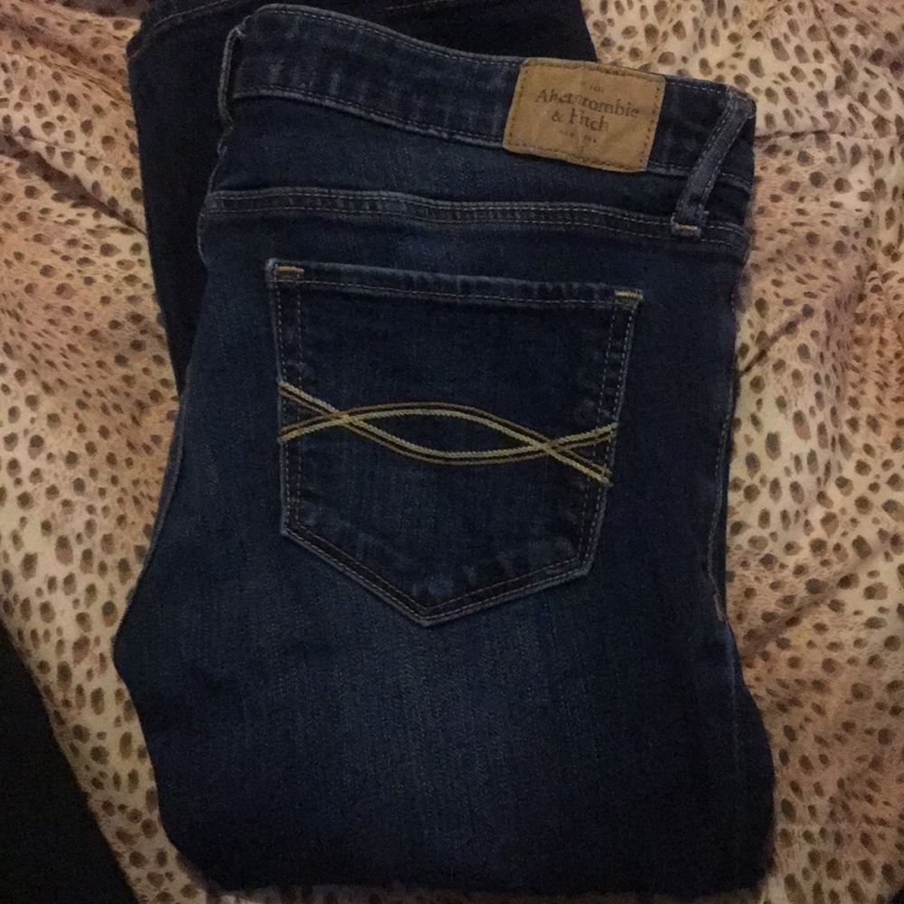 Dark Abercrombie and Fitch jeans